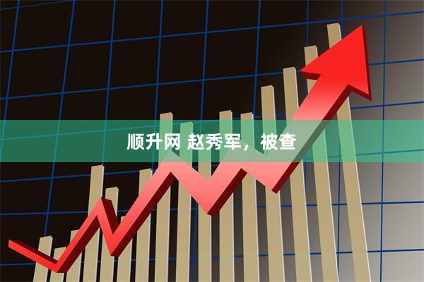 顺升网 赵秀军，被查
